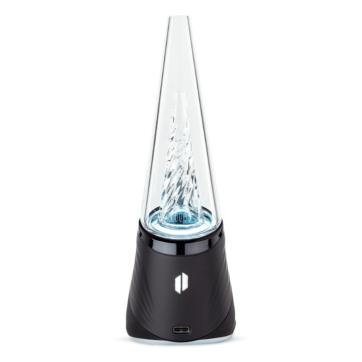 Detailansicht Puffco New Peak Pro Onyx mit Onyx-Glas