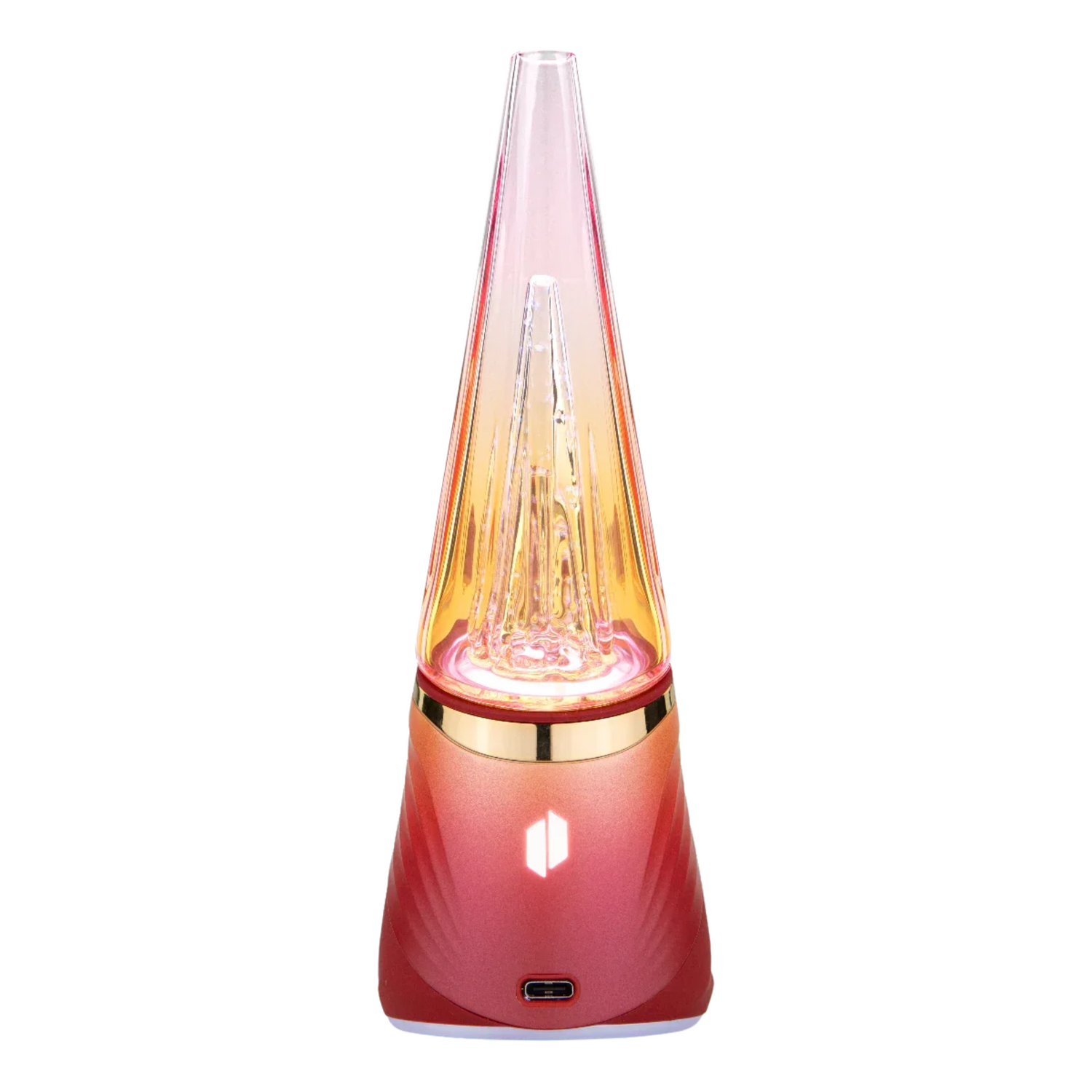 Detail der Puffco 3DXL Gold Kammer am Peak Pro