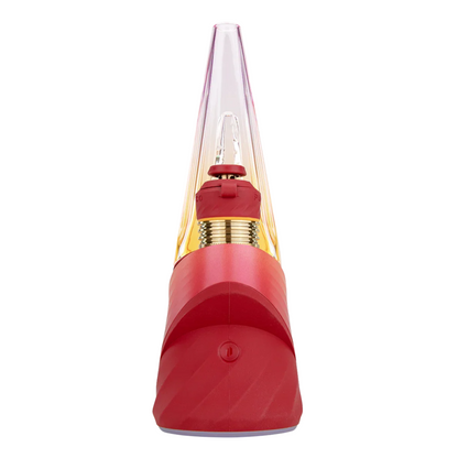 Puffco Peak Pro Daybreak Seitenansicht mit Glasaufsatz