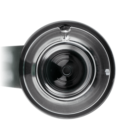 Draufsicht auf Puffco Proxy Flower Bowl aus Glas