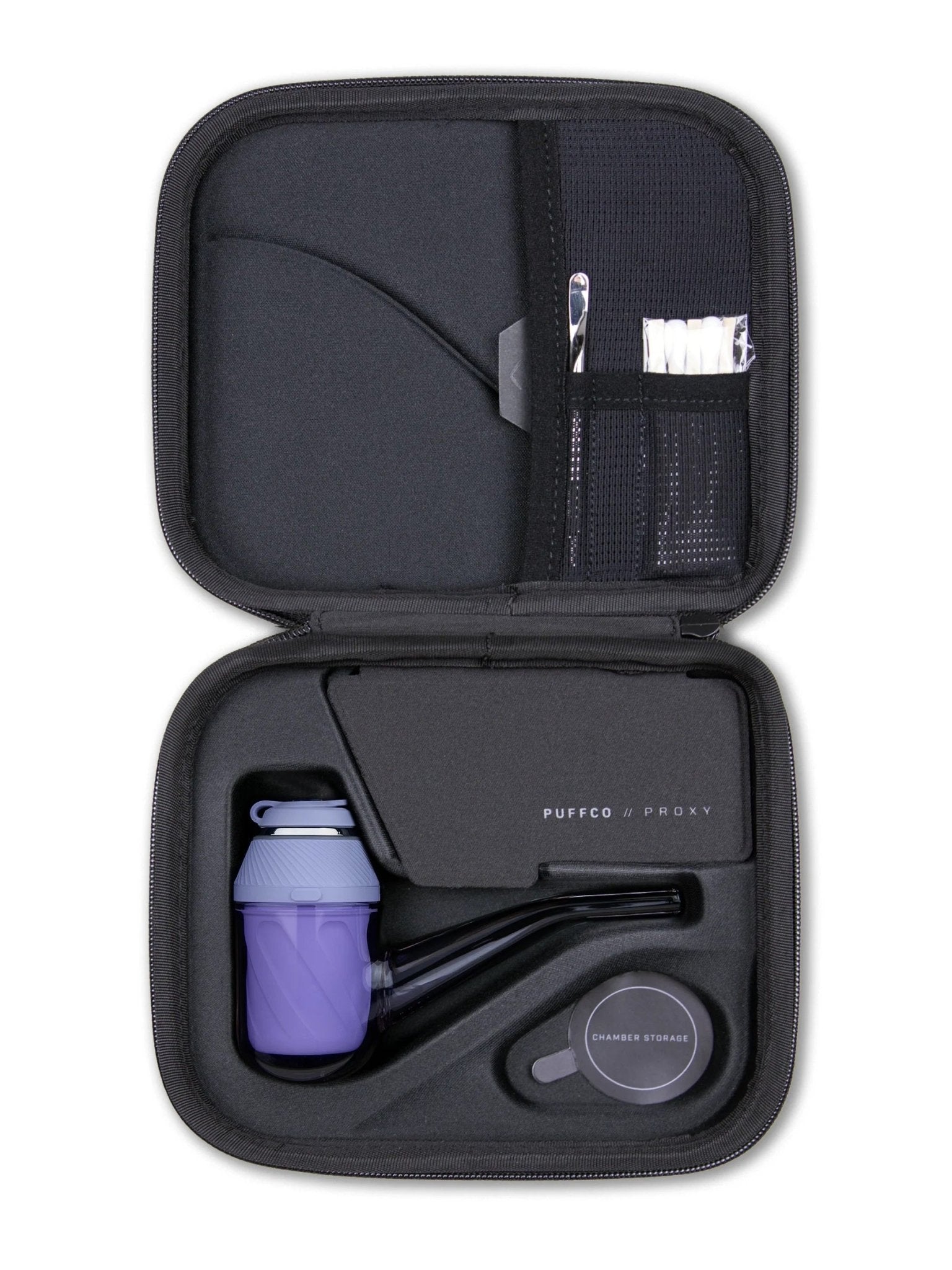 Puffco Proxy Kit Bloom im offenen Carrying Case