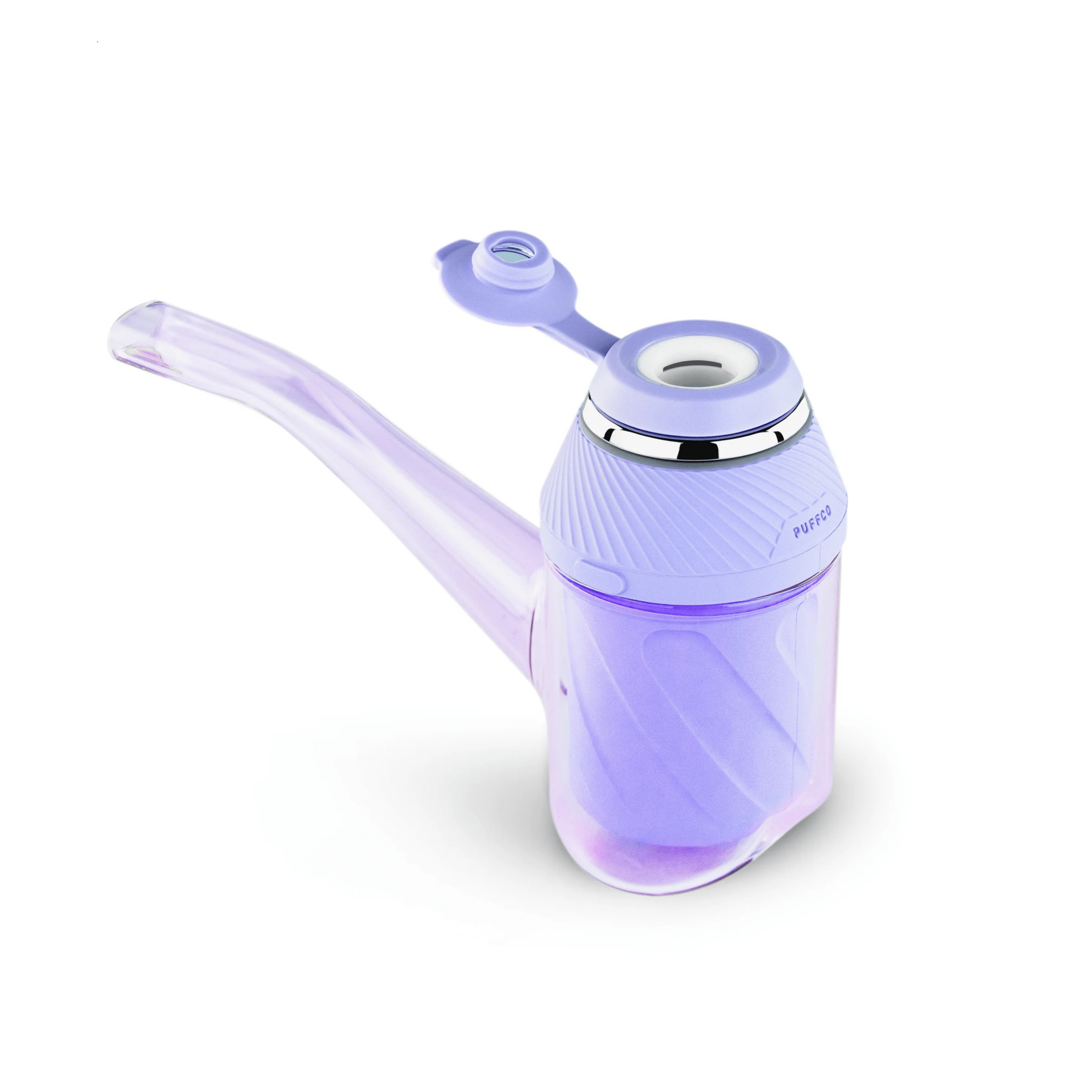 Puffco Proxy Kit Bloom mit Glas-Pipe, Seitenansicht