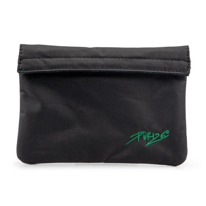 PURIZE Aktivkohletasche S Black Display mit mehreren Taschen