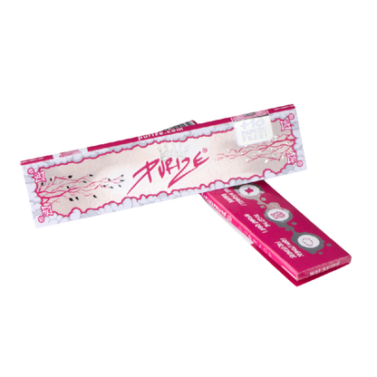 Detailansicht PURIZE Pink King Size Slim Paper 44×108 mm