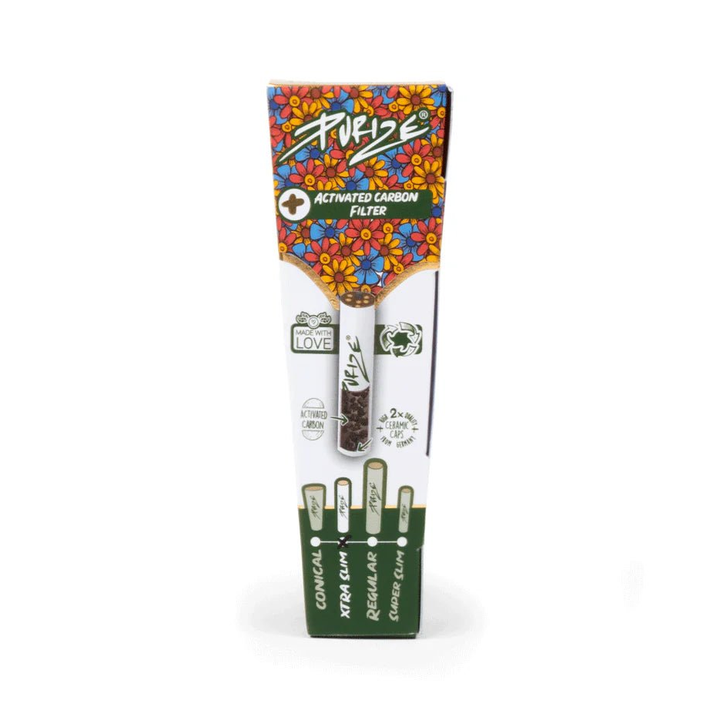 PURIZE Pre-Rolled Cones XTRA Slim 3 Stück Packung
