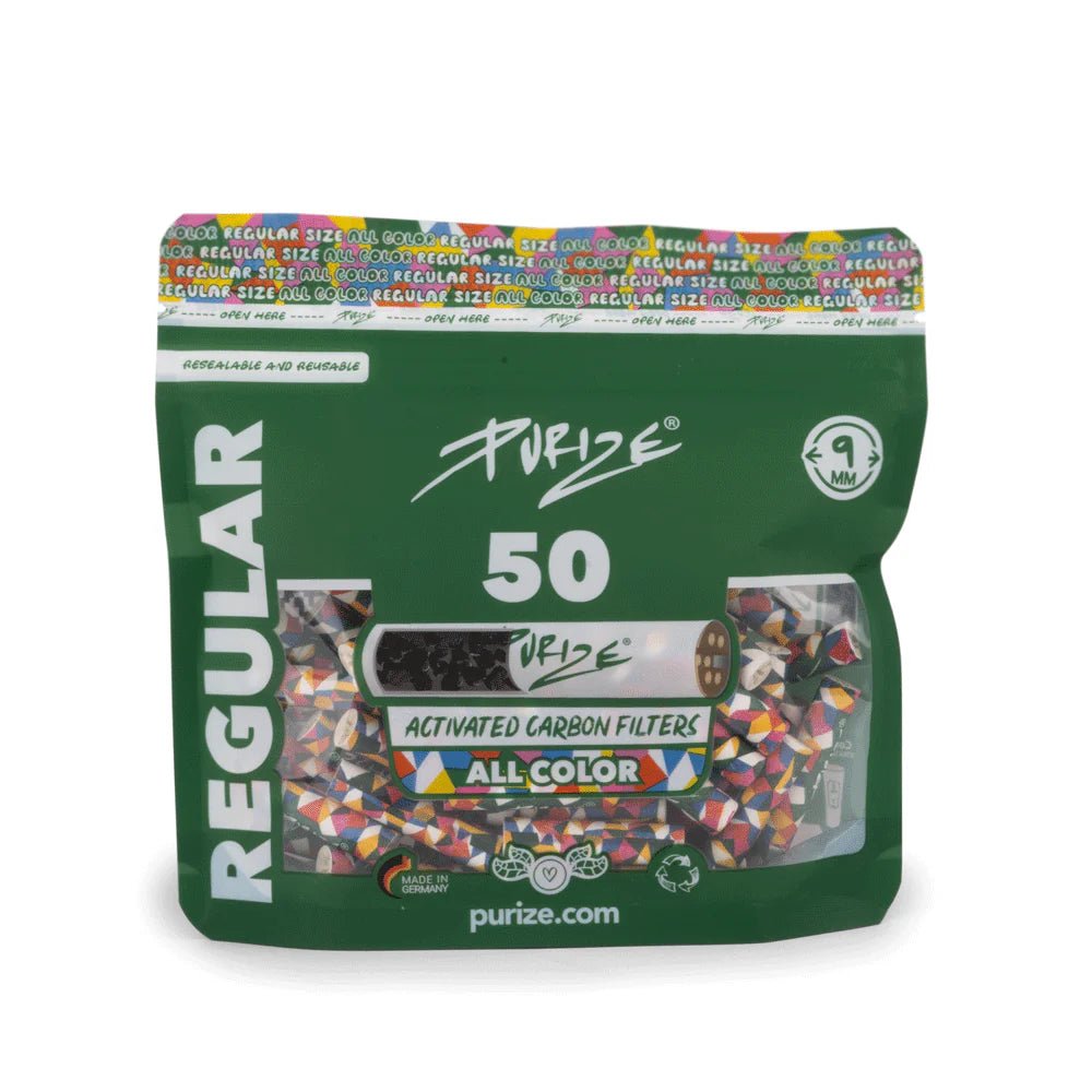 Purize - Regular Size 9mm - 50 Stück - All Color kaufen bei rauchwerk.ch