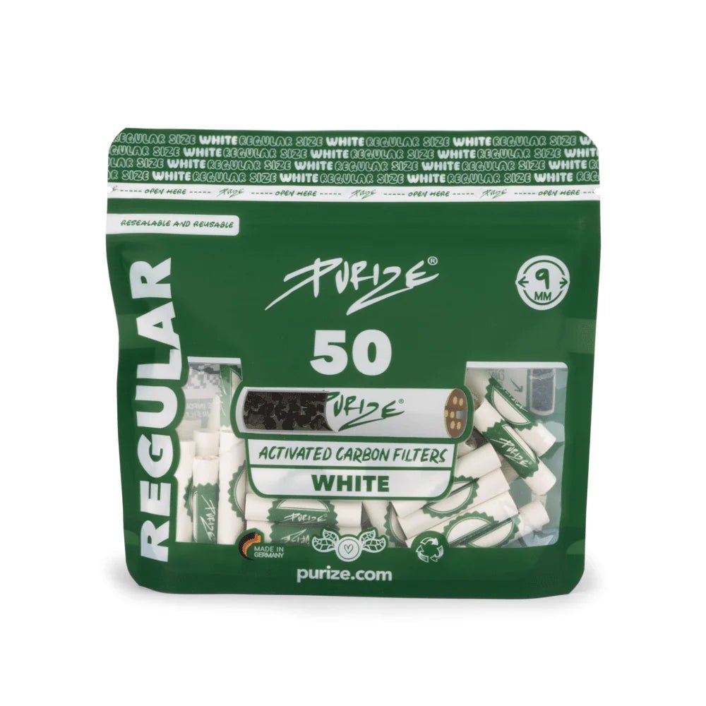 Purize - Regular Size 9mm - 50 Stück - White kaufen bei rauchwerk.ch