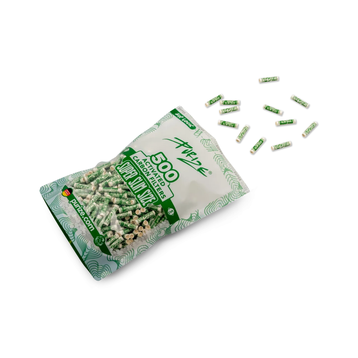 Rückseite PURIZE Super Slim 5mm Filterbeutel, 500 Stück