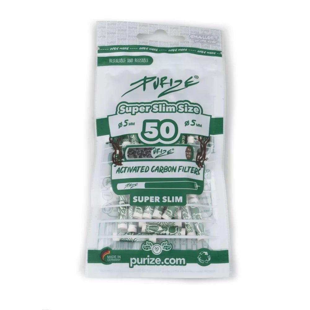 Purize - Super Slim Size 5mm - 50 Stück - White kaufen bei rauchwerk.ch