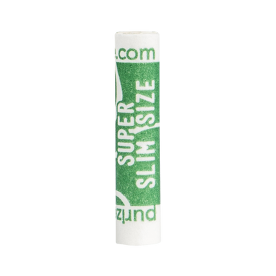 PURIZE Super Slim Aktivkohlefilter 5mm White 50 Stück zweite Ansicht