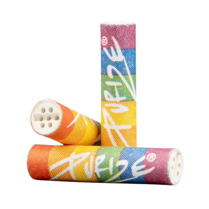 PURIZE XTRA Slim Filter Rainbow – 10 Stück Nahansicht