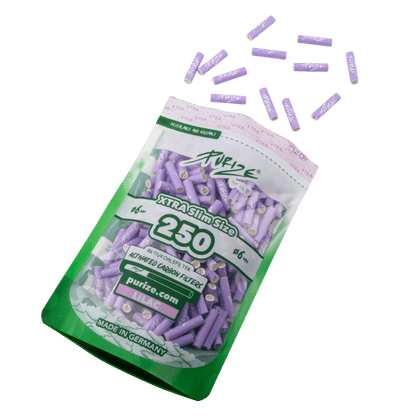 PURIZE Aktivkohlefilter Lilac 6mm 250er Beutel zweite Ansicht