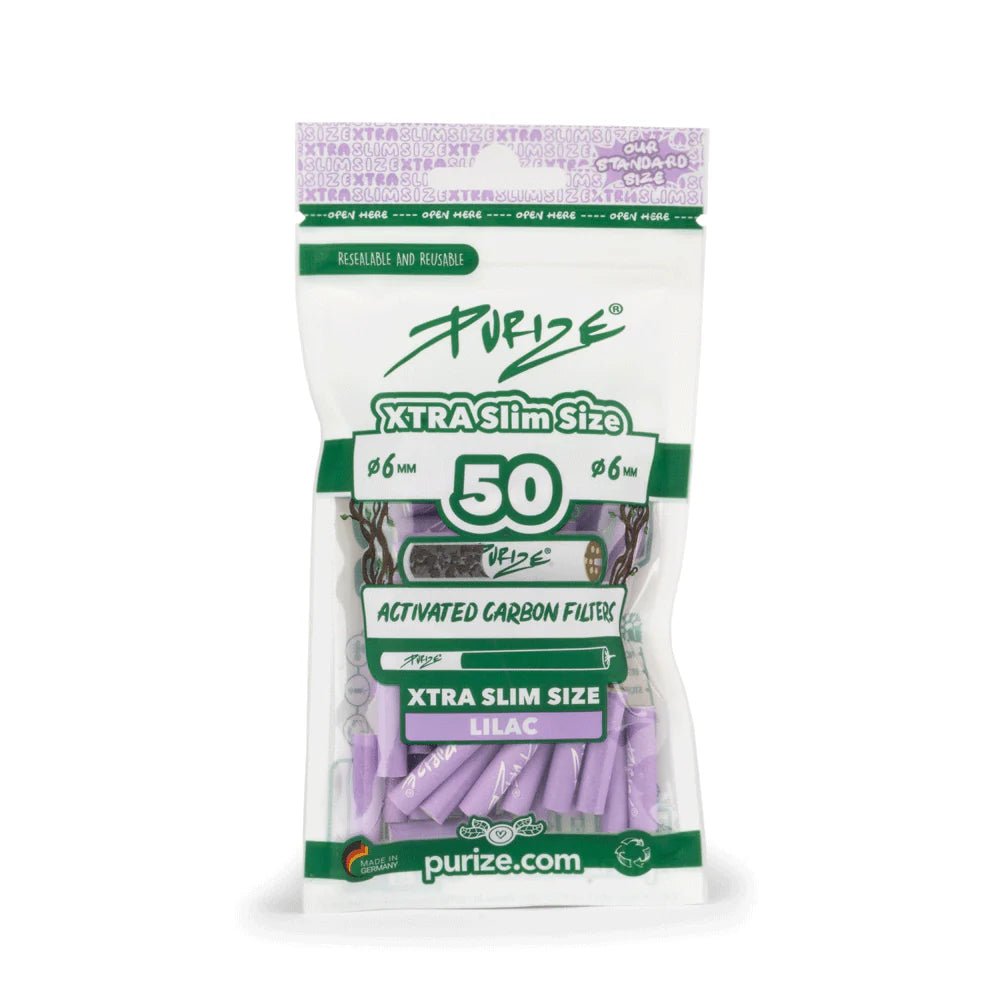 Purize - Xtra Slim Size 6mm - 50 Stück - Lilac kaufen bei rauchwerk.ch
