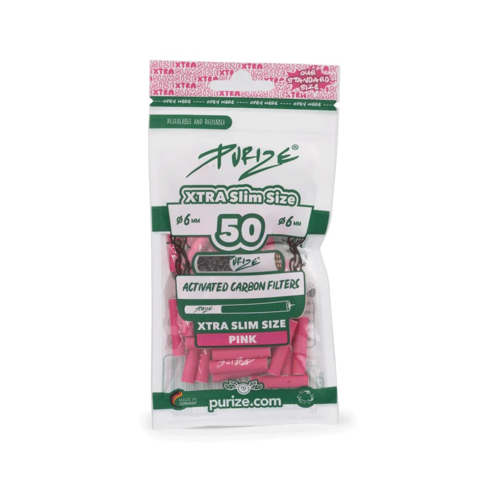 Purize - Xtra Slim Size 6mm - 50 Stück - Pink kaufen bei rauchwerk.ch