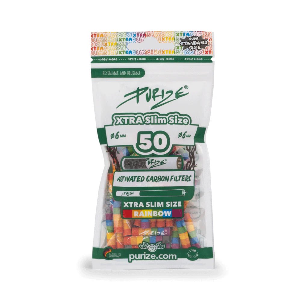 Purize - Xtra Slim Size 6mm - 50 Stück - Rainbow kaufen bei rauchwerk.ch