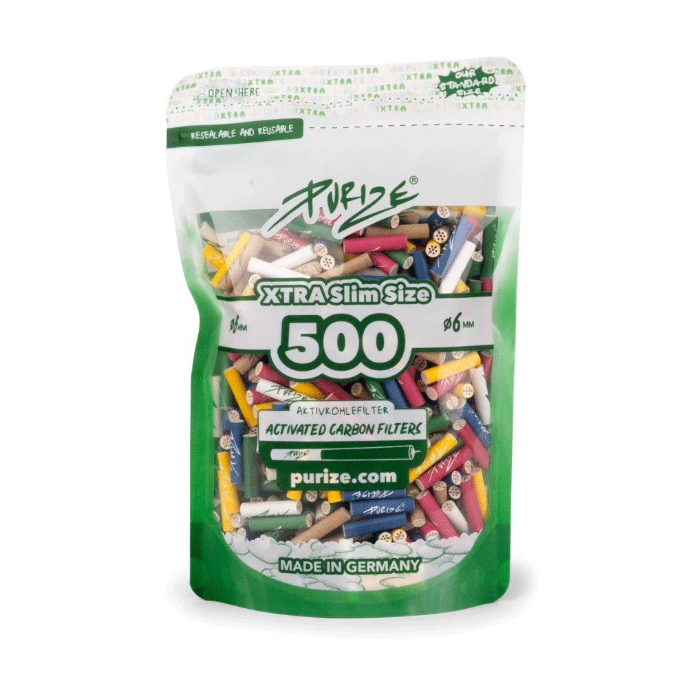 Purize - Xtra Slim Size 6mm - 500 Stück - Multicolor kaufen bei rauchwerk.ch