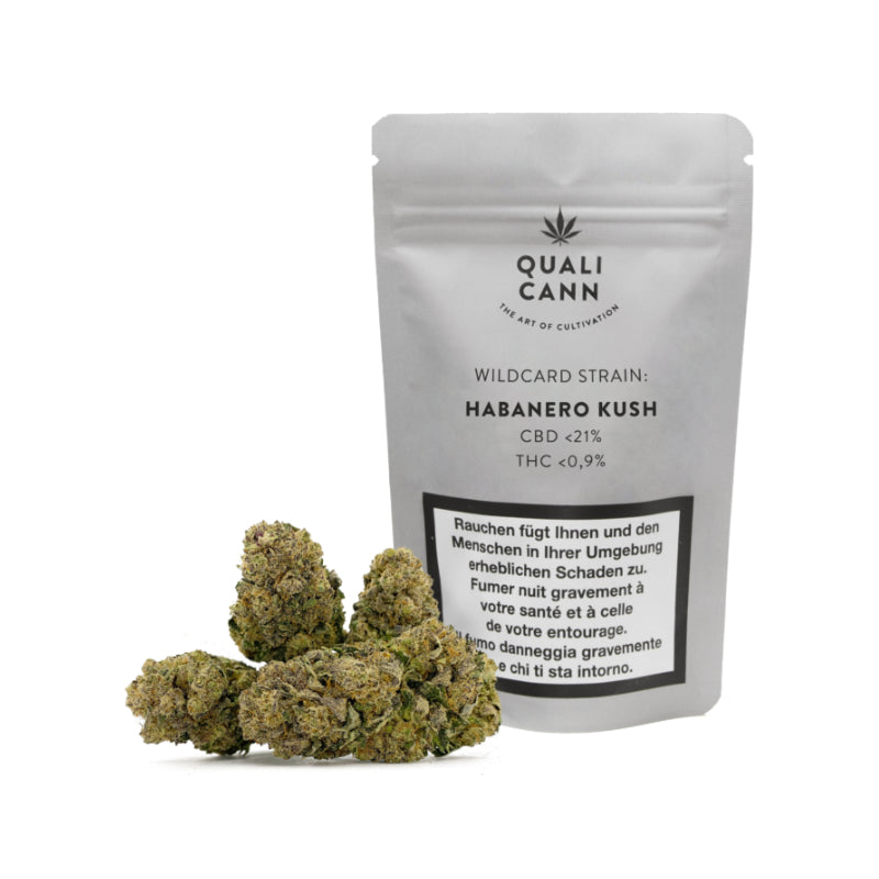Qualicann Habanero Kush – CBD-Blüten, 5.5 g