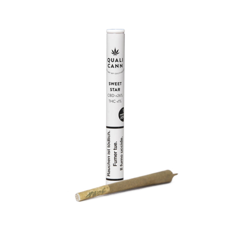 Qualicann Sweet Star x Purize – vorgedrehter CBD-Joint, Ansicht 1