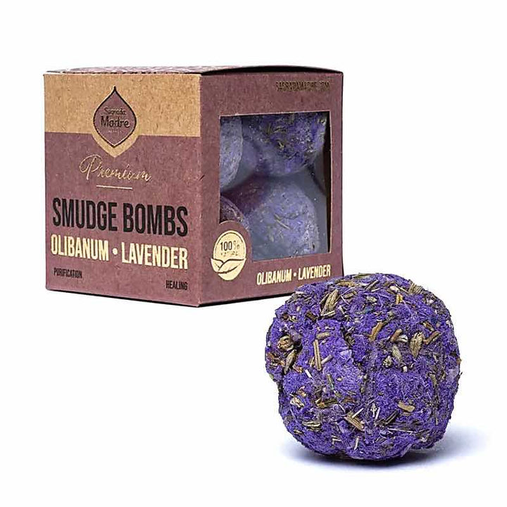Räucherkugeln Weihrauch und Lavendel Box mit 8 Stück