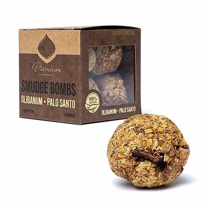 Räucherkugeln Weihrauch und Palo Santo Box 8 Stück