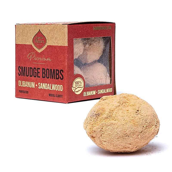 Räucherkugeln Weihrauch und Sandelholz Box mit 8 Stück