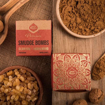 Smudge Bombs Räucherkugeln Weihrauch Sandelholz zweite Ansicht