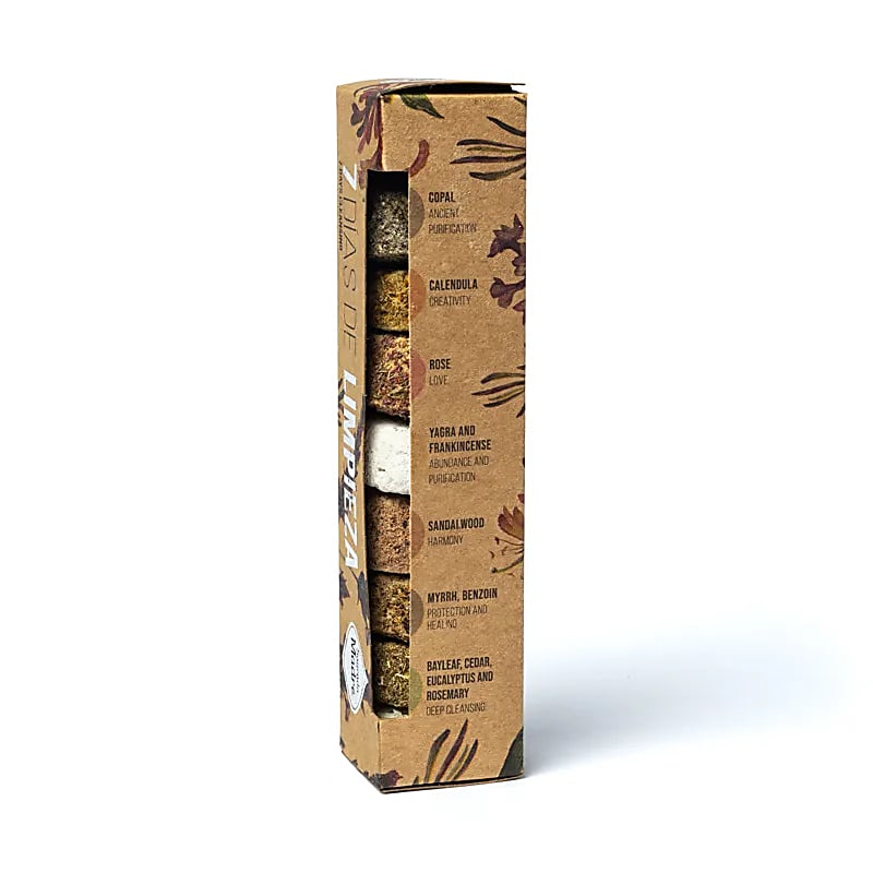 Sagrada Madre Räucherscheiben 7 Tage, Box mit 7 Stück