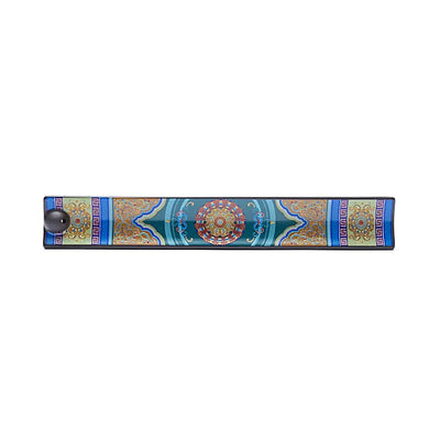 Räucherstäbchenhalter aus Keramik mit Mandala, 1 Stück