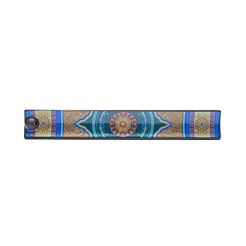 Räucherstäbchenhalter aus Keramik mit Mandala, 1 Stück