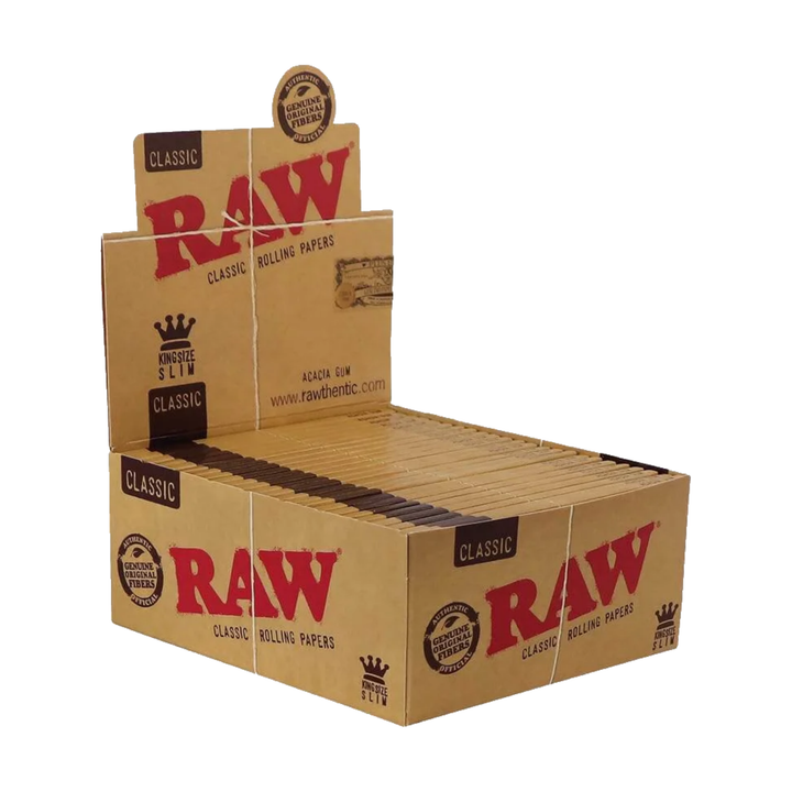 RAW Classic King Size Slim Display 50 Heftchen