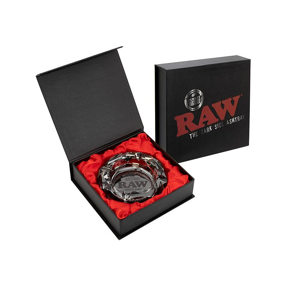 RAW Kristallglas Aschenbecher Rainbow, Ø 11,5 cm