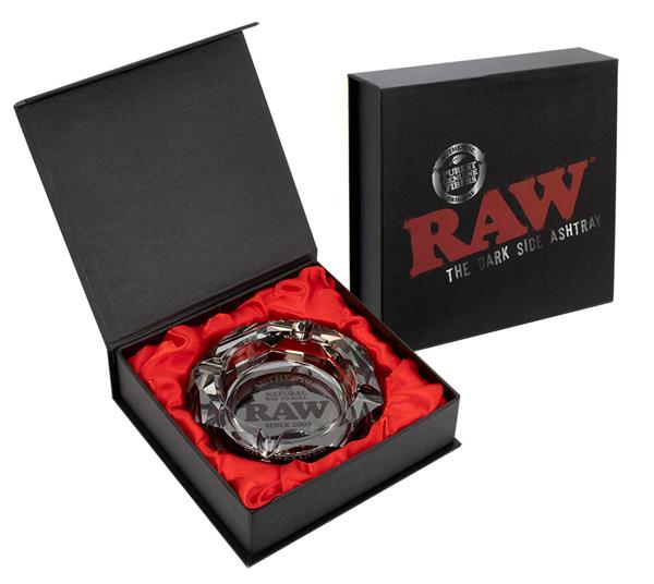 RAW - Kristallglas Aschenbecher - The Dark Side - 11.5cm kaufen bei rauchwerk.ch