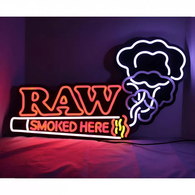 RAW LED Leuchtschild Get Lit 40 x 70 cm