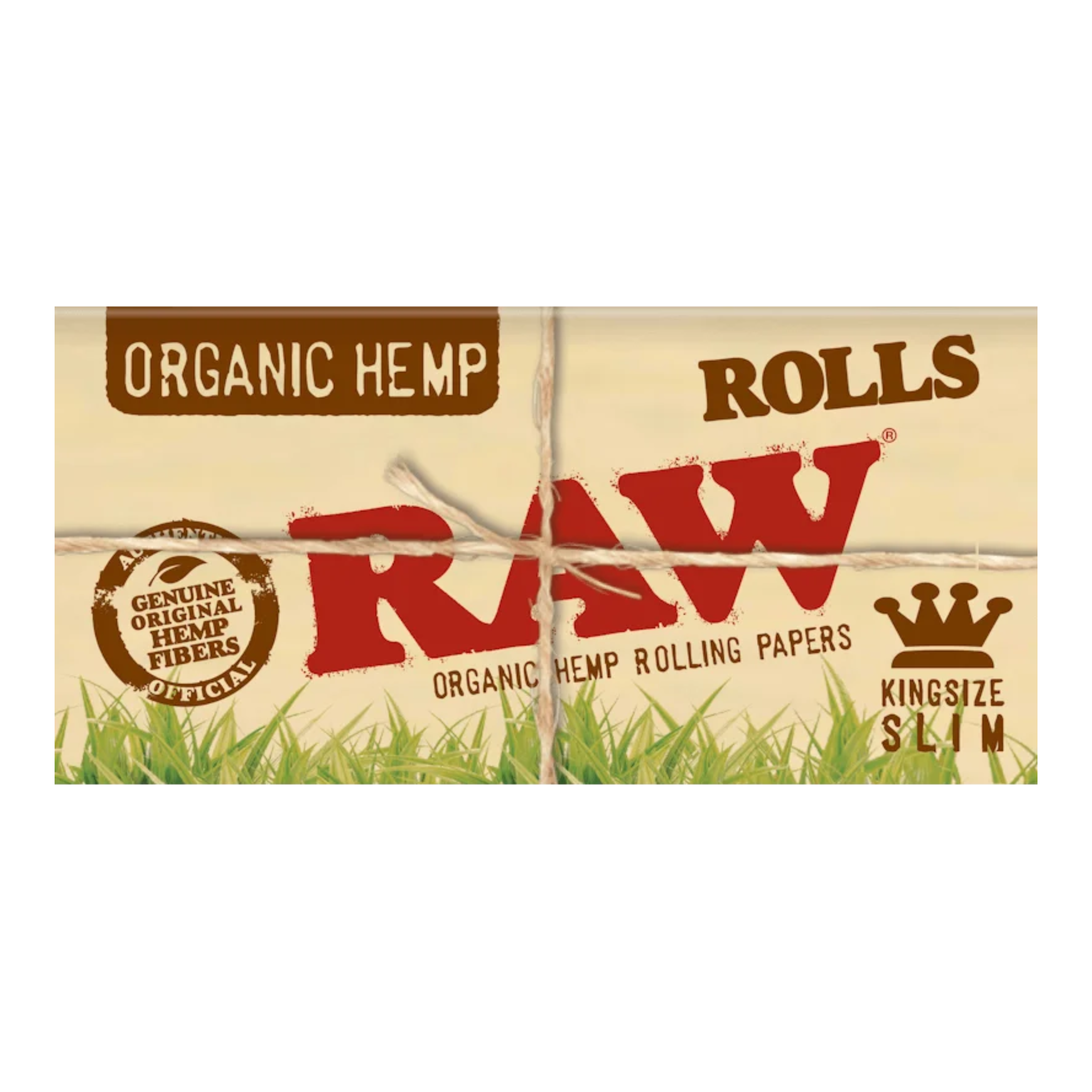RAW Organic Rolls Slim – 5-m-Endlospapier, Display mit 24 Stück, Ansicht 1