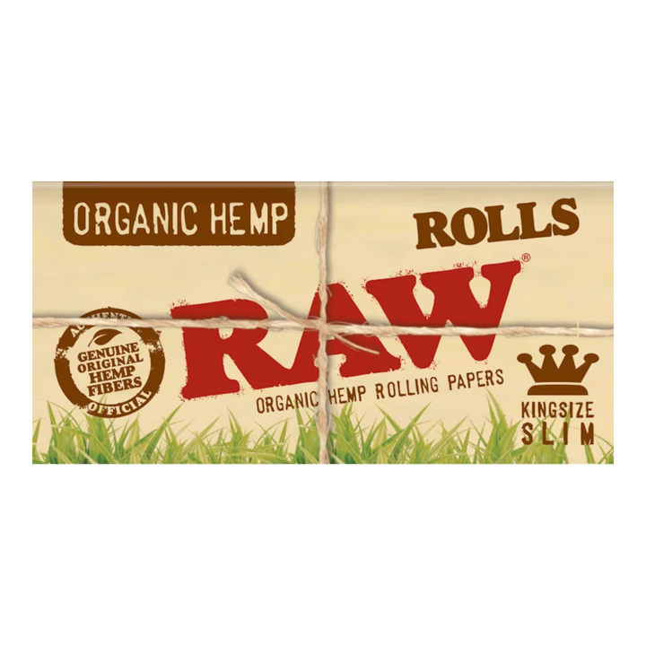 RAW Organic Rolls Slim – 5-m-Endlospapier, Display mit 24 Stück, Ansicht 1