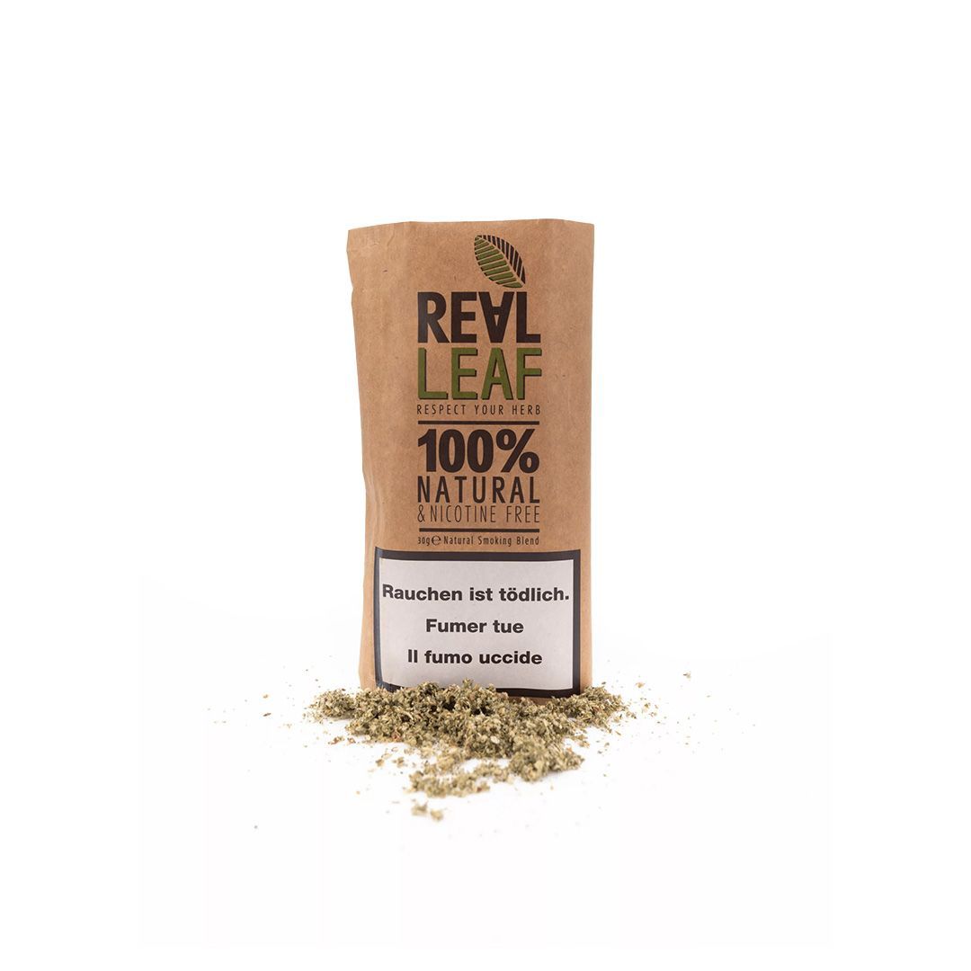 Real Leaf - nikotinfreier Tabakersatz - 30gr - Natural kaufen bei rauchwerk.ch