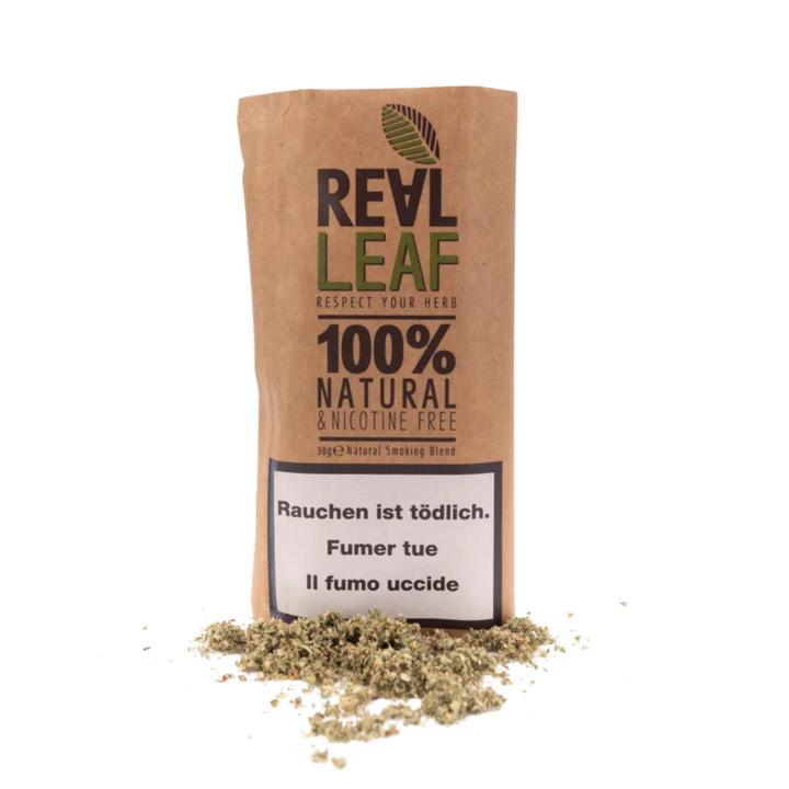 Real Leaf Tabakersatz Natural 30 g Packung