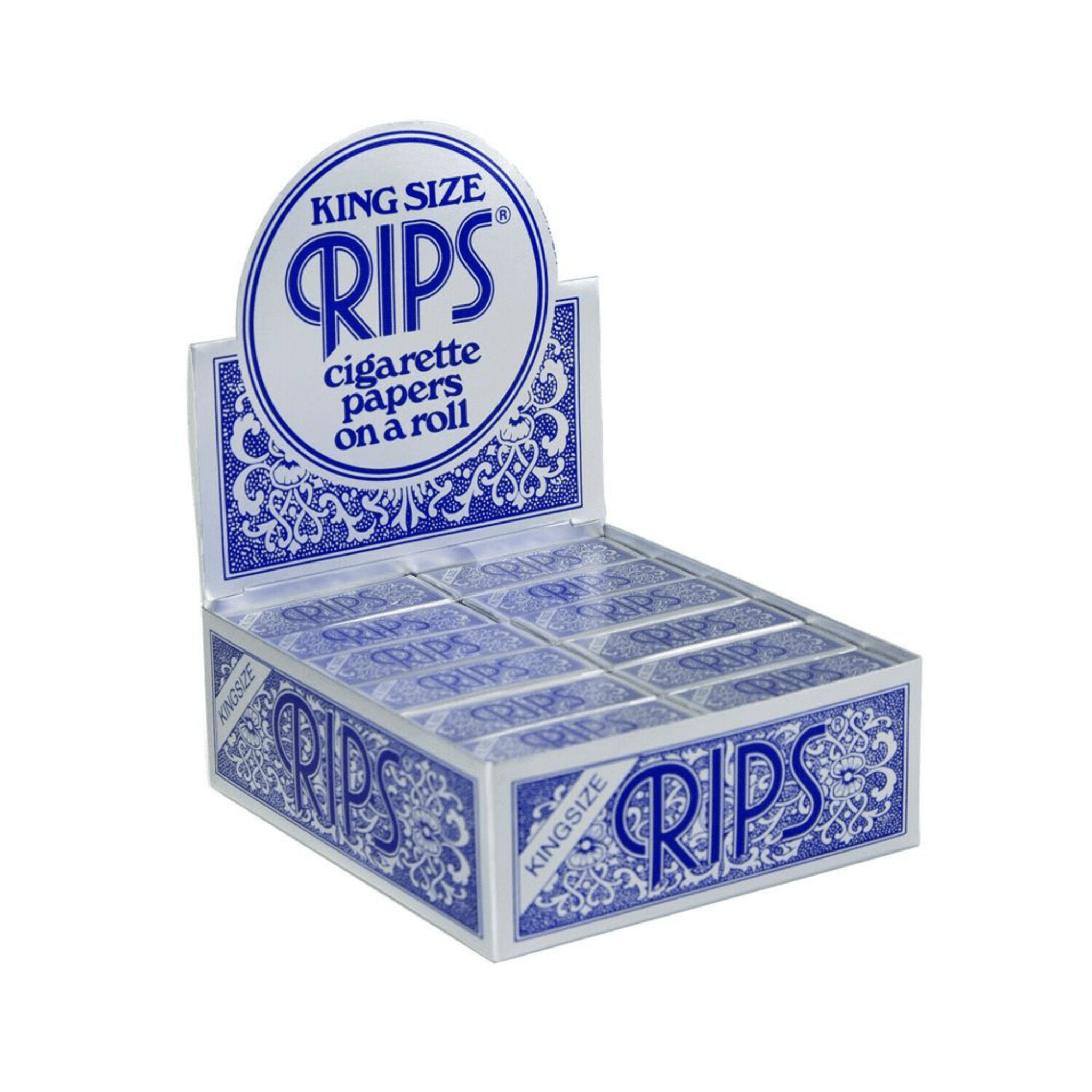 RIPS Blau King Size Roll aus Reispapier, 5 m