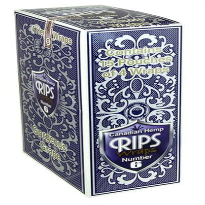 Displaybox RIPS Gorgeous Grape mit 15 Packs