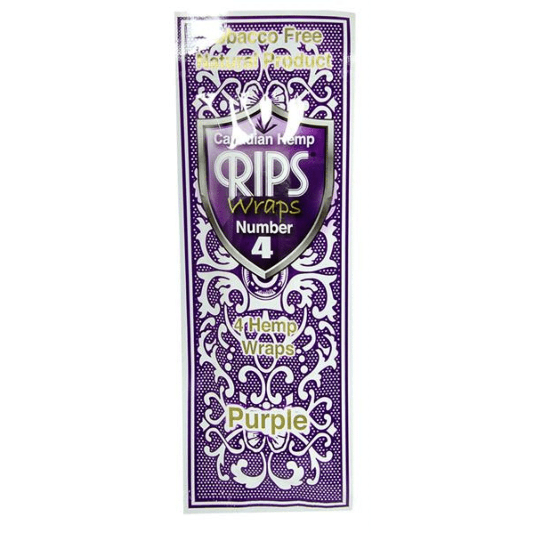RIPS Canadian Hemp Wraps Purple Pack mit 4 Wraps