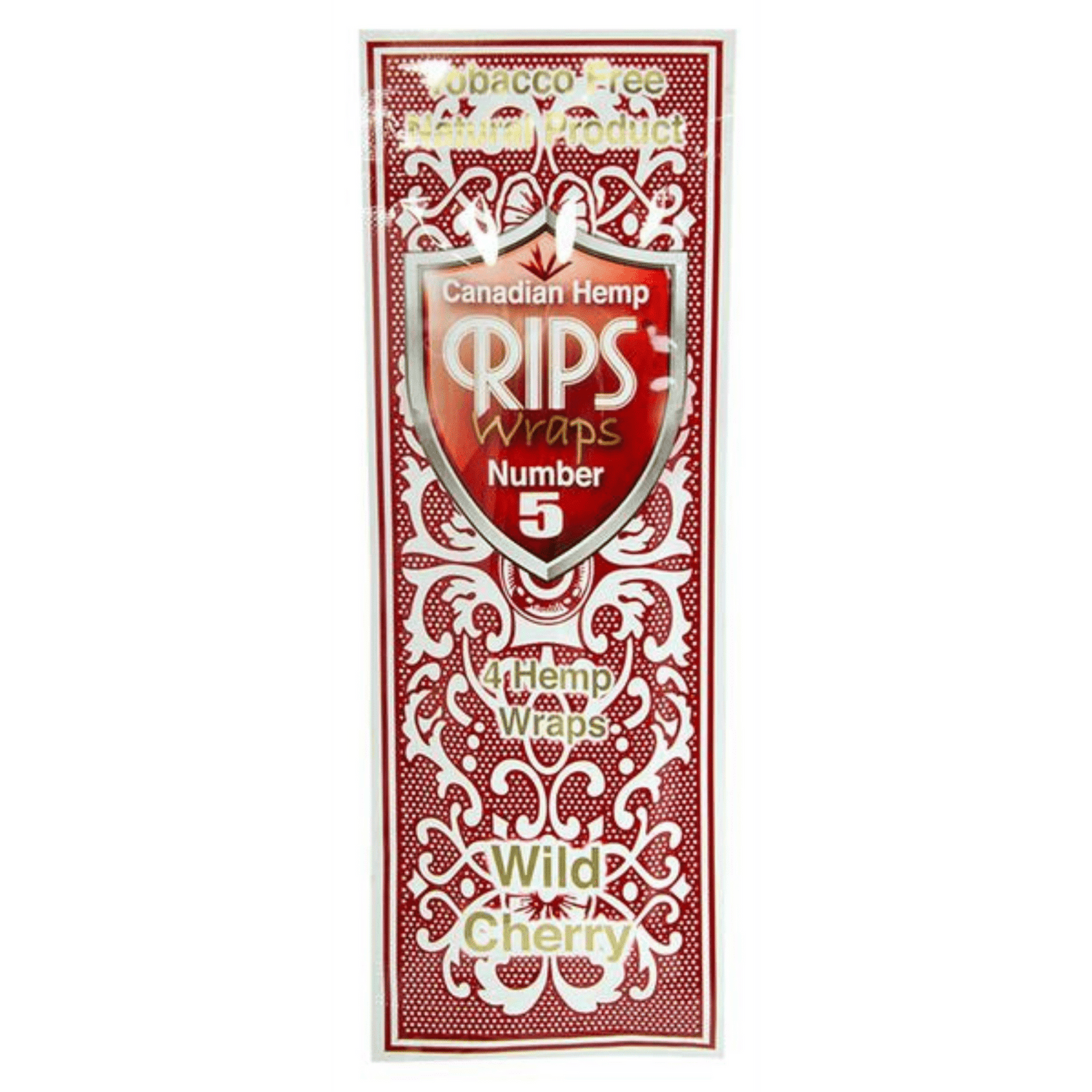 RIPS Canadian Hemp Wraps Wild Cherry Pack mit 4 Wraps