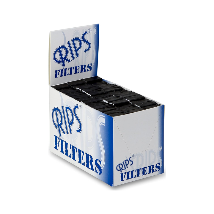 Rips Filter Tips – Display-Box mit 36 Heftchen, perforierte Filtertips