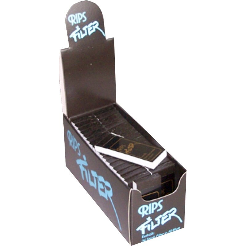 Detailansicht RIPS breite Papierfilter im Filterblock