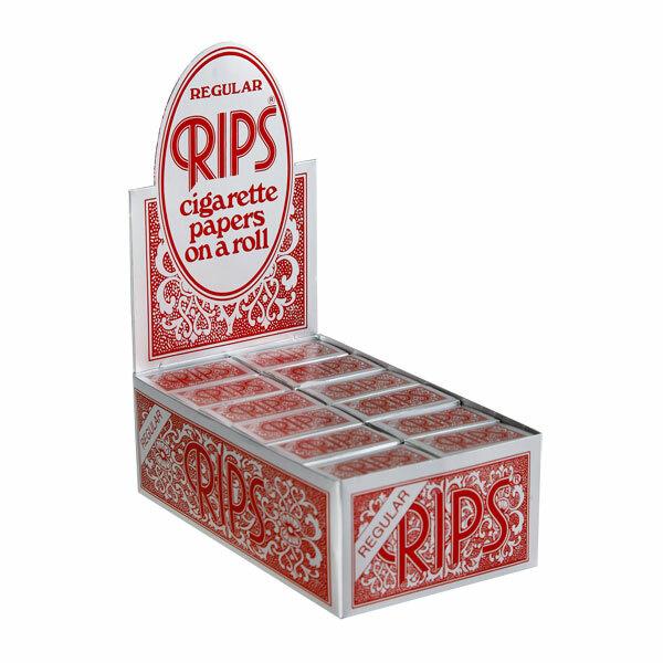 RIPS Rot Regular Roll Reispapier 37 mm, 7 m