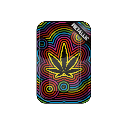 Rolling Tray - 27.5 x 17.5cm - Circle Leaf kaufen bei rauchwerk.ch