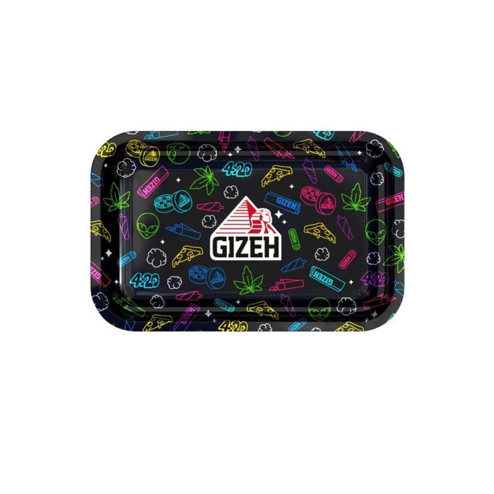 GIZEH Rolling Tray Comic black – Rolling Trays Kollektion bei Rauchwerk.ch