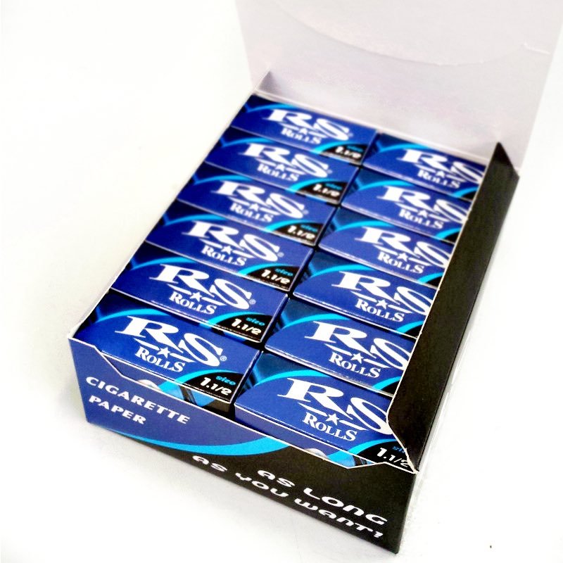 RS Rolls Blue King Size Roll Box 24 Rollen