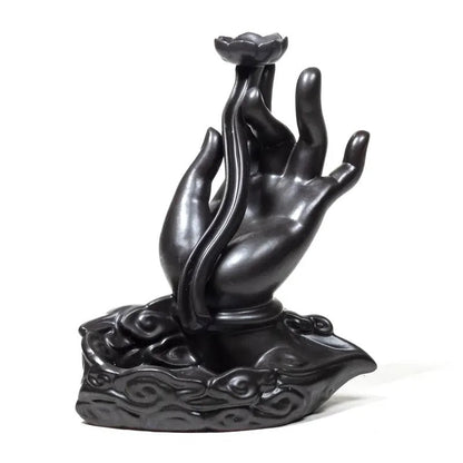 Rückfluss Räucherschale - Lotus Hand kaufen bei rauchwerk.ch