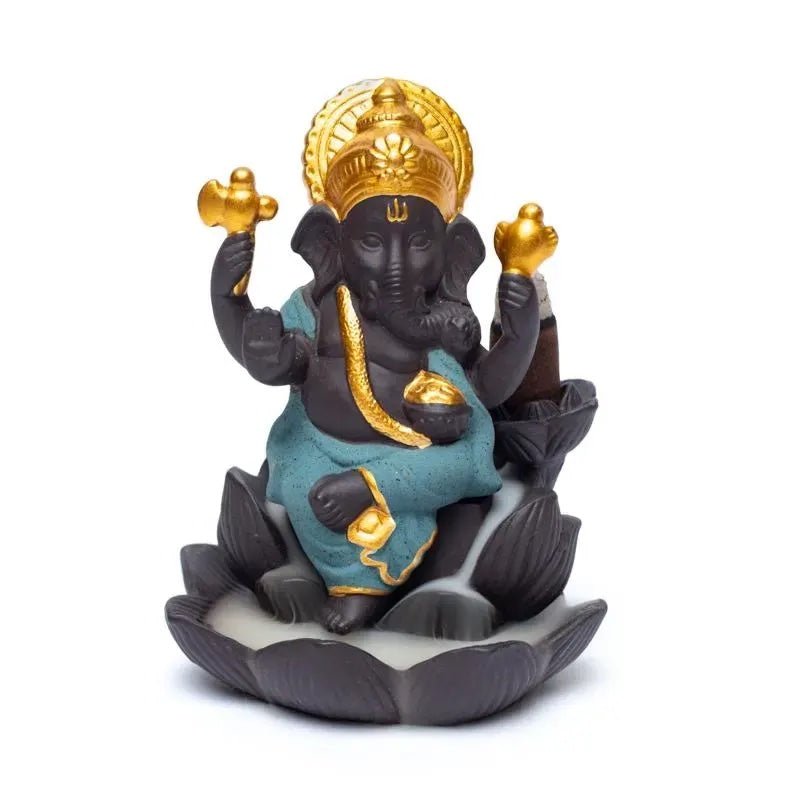 Backflow Räucherschale Ganesh Keramik zweite Produktansicht