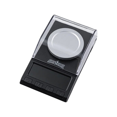 Geöffnete Schmuckwaage 50g mit Präzisionsdisplay